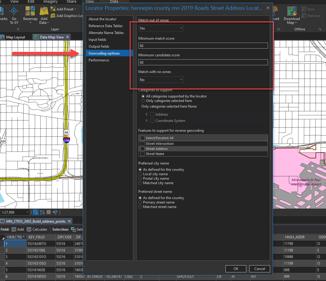 "New" Create Locator tool